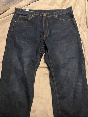 Levi's Dark Blue Straight Leg Jeans